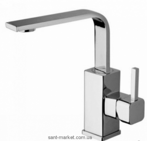 Смеситель для раковины однорычажный с донным клапаном La Torre коллекция Dado хром 20601CS