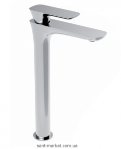 Змішувач для раковини одноважеля високий La Torre Laghi хром 44501 CS chrome