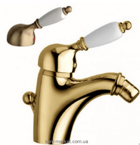 La Torre Zafira Змішувач для біде з донним клапаном 8011RE bronze