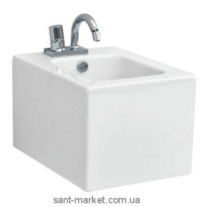 Біде підвісне ArtCeram колекція Block 49х37х42 з переливом BKB001