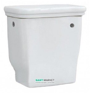 Бачок для унитаза настенный ArtCeram Hermitage без механизма смыва 21х42х41 HEC005 01 00