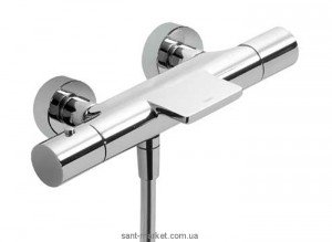 Змішувач з термостатом двухвентильний для ванни Tres колекція Loft-Tres хром 20017401