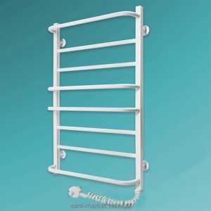 Електричний полотенцесушитель Laris Комфорт ЧФ8 Е 525x800х139 драбинка білий 75201003