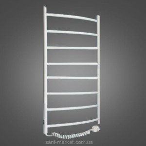 Електричний полотенцесушитель Laris Класик ЧФ8 Е 525x800х103 драбинка білий 75201012