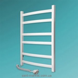 Електричний полотенцесушитель Laris Гранд ЧФ6 Е 530x700х86 драбинка білий 75201014