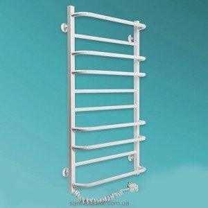 Електричний полотенцесушитель Laris Комфорт ЧФ10 Е 525x900х139 драбинка білий 75201006