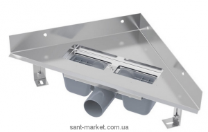 AlcaPlast Ринва кутовий ARZ-1