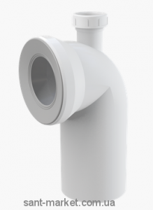 AlcaPlast Коліно для унітазу 90 ° з приєднанням Ø40 A90-90P40