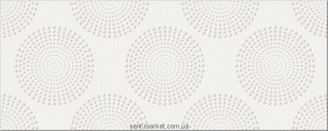 Opoczno Fusion білий декор 20х50