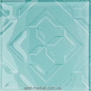 Opoczno CUBAN CUBE светло-синий декор 20X20