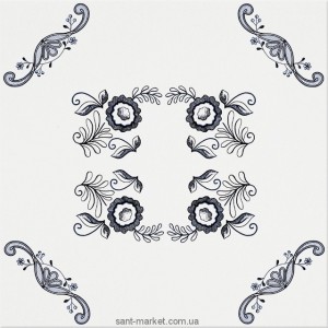 Opoczno FIELD BLUE декор D 20X20