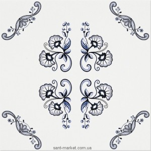 Opoczno FIELD BLUE декор З 20X20