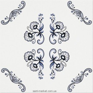 Opoczno FIELD BLUE декор С 20X20