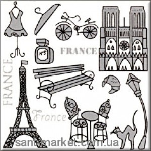 Opoczno MONTANA декор Франція 10x10