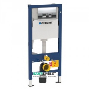 Система інсталяції для підвісного унітазу Geberit Duofix 3в1 з поперечиною 458.117.21.1