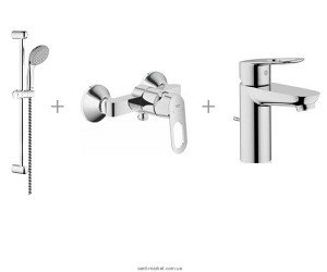Комплект смесителей для душа GROHE BAU LOOP 118111