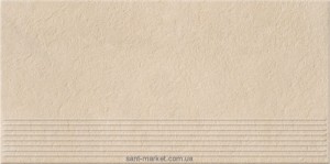 Opoczno Dry river Плитка для підлоги DRY RIVER крем сходинка 29 55X59 4