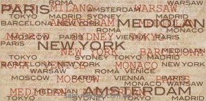 Opoczno ATAKAMA беж декор город 29 7X59 8