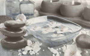 Cersanit Olivia Декор Olivia SPA 2 синій 25х40