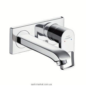 Змішувач для раковини одноважеля настінний прихований Hansgrohe Mediano 2 хром 14517000