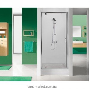 Душові двері в нішу Sanplast TX скляна орні 80х190 DJ / TX5-80-S sb CR