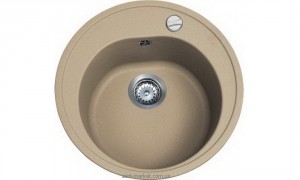 Мийка для кухні кругла TEKA CENTROVAL 45 TG врізна граніт ваніль 40143222