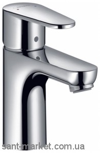 Змішувач для раковини одноважеля з донним клапаном Hansgrohe колекція Focus E2 хром 31511000