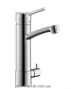 Змішувач для раковини одноважеля високий Hansgrohe колекція Talis S хром 31516000