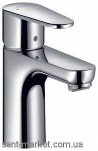 Смеситель для раковины однорычажный с донным клапаном Hansgrohe коллекция Focus E2 хром 31511000