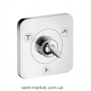Перемикач для душу вбудовується одновентільний Hansgrohe Axor Citterio E хром 36772000