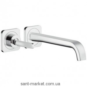 Змішувач для раковини з джойстиком настінний прихований Hansgrohe Axor Citterio E хром 36106000