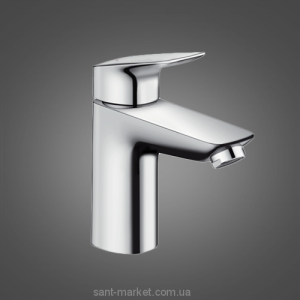 Смеситель для раковины однорычажный Hansgrohe коллекция Logis хром 71106000
