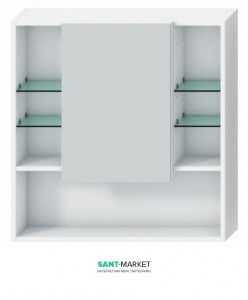 Зеркальный шкаф Jika Lyra белый H4532510383041