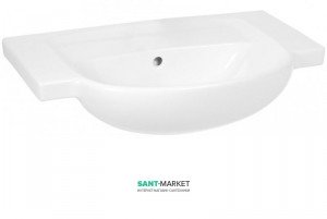 Раковина для ванной Jika коллекция Lyra Plus 70x19.5x48 белая H8133850001041