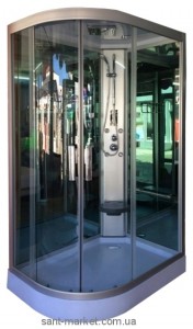 Гидробокс в левый/правый угол Diamond A-302(L/R) 120х85х215 с низким поддоном