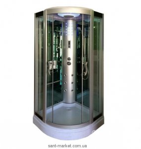 Гидробокс угловой Diamond A-004 90х90х213 с низким поддоном