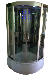 Гидробокс угловой Diamond A-003 90х90х215