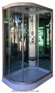 Гідробокс в лівий / правий кут Diamond A-302 (L / R) 120х85х215 з низьким піддоном