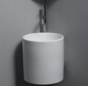 Раковина для ванної підвісна AeT колекція Idea Cylinder біла L315