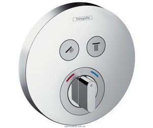 Змішувач для душа вбудований із термостатом Hansgrohe колекція Shower Select S хром 15748000
