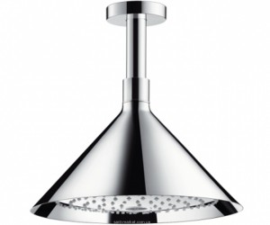 Верхній душ з тропічним душем Hansgrohe колекція Axor Showers Front хром 26022000