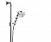 Душевой гарнитур со штангой Hansgrohe коллекция Axor хром 26023000
