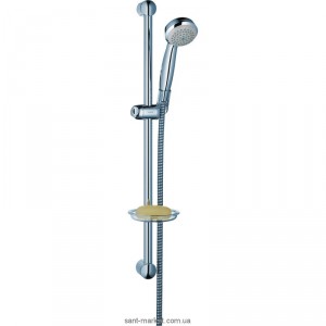 Душевой гарнитур со штангой Hansgrohe коллекция Unica Club 5 с мыльницей хром 27308000