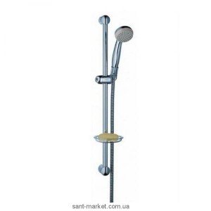 Душевой гарнитур со штангой Hansgrohe коллекция Unica Club 1 с мыльницей хром 27306000