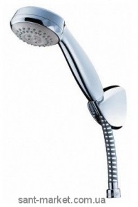 Душовий гарнітур з настінним тримачем Hansgrohe колекція Porter / Club 5 хром 27586000