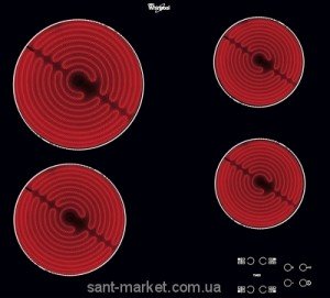 Whirlpool Варочная поверхность электрическая AKT8090NE