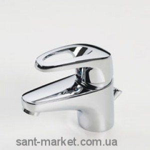 Змішувач для раковини одноважеля з донним клапаном Oras колекція Safira хром 1004F