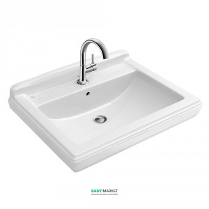 Раковина для ванной подвесная Villeroy&Boch коллекция Hommage белая 7101A1R2