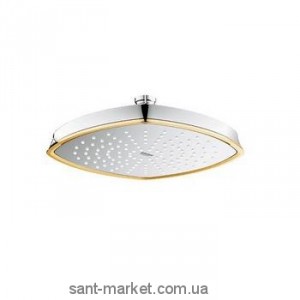 Лейка для верхнього душа з тропічним душем Grohe колекція Grandera хром / золото 27974IG0