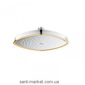 Лейка для верхнего душа с тропическим душем Grohe коллекция Grandera хром/золото 27974IG0